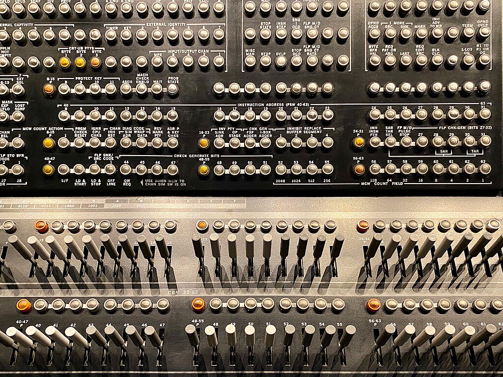 a computer at the science museum