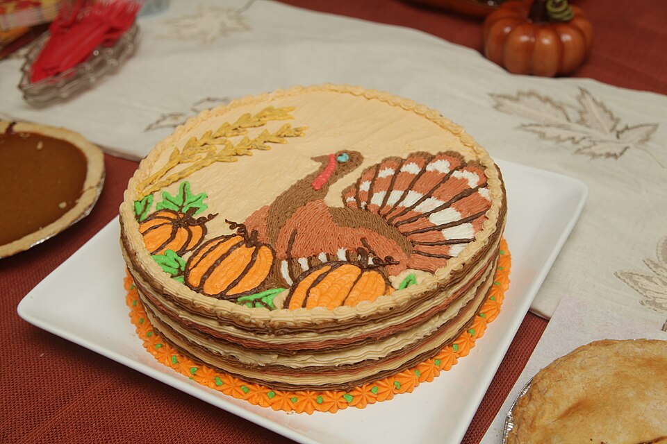 Thanksgiving cake