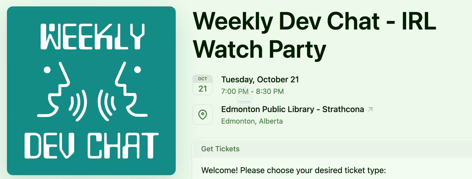 WDC Watch Party