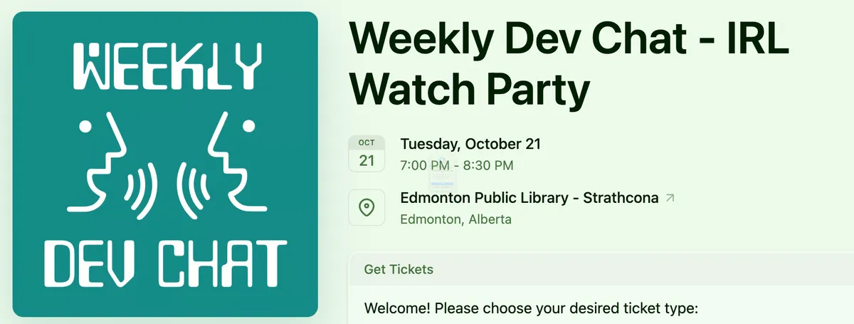 WDC Watch Party