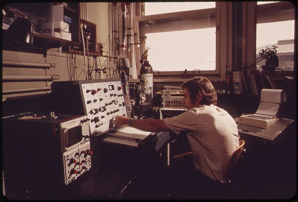 scientist in laboratory