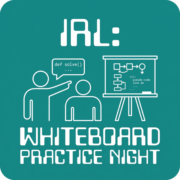 IRL Whiteboard Practice Night event image